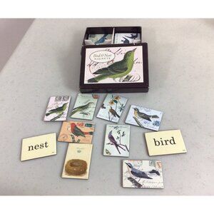 Cavallini Bird Magnets Lot of 24 in Box